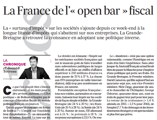 <!--:fr-->La France de l’open bar fiscal 09-10-2013<!--:-->